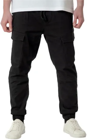 BreathableFabric Solo Artist MP Forky Mens Cargo Pants - Black