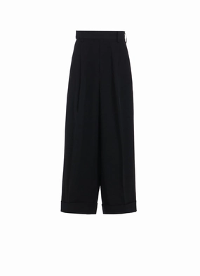 Fashion Layer GABARDINE R-55W BAGGY PANTS