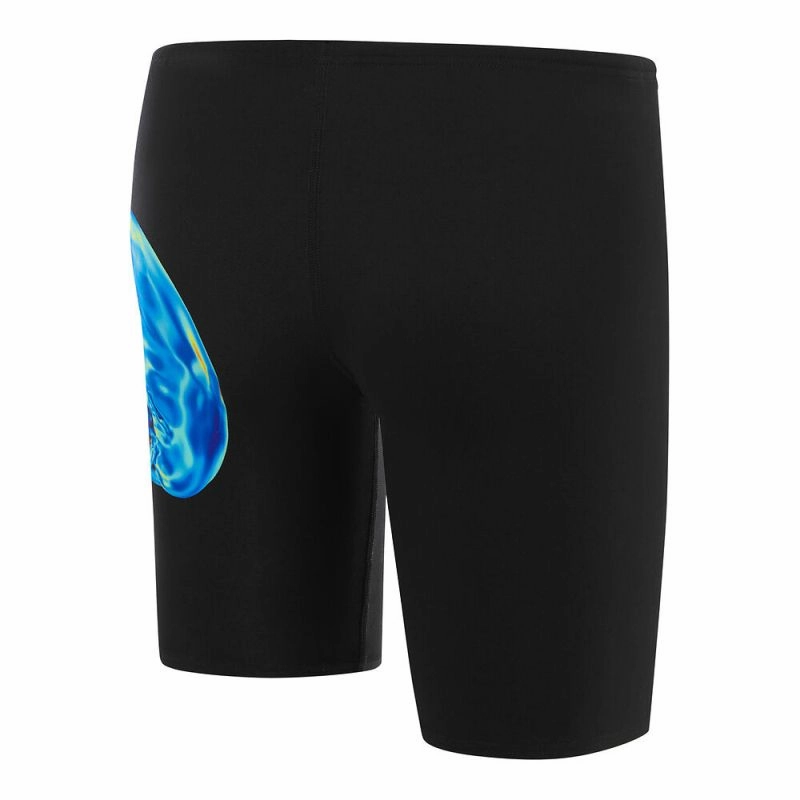 Speedo Boys Skull V-Cut Jammer Beach Style On-The-Go