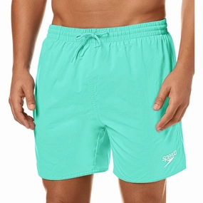 Modern-Silhouette Speedo Core Leisure 16 Inch Mens Swim Shorts - Green