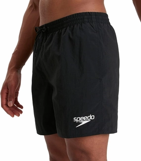 Smoothing Panels Speedo Essentials 16 Inch Mens Swim Shorts - Black