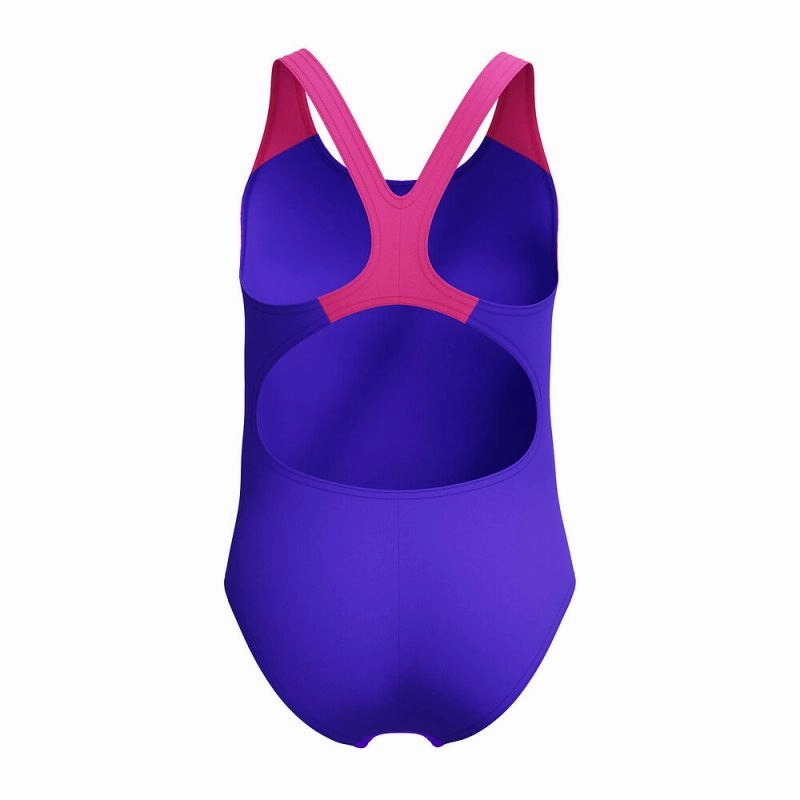 Laminated Seams Nautical Inspiration Speedo Girls Digital Placement Splashback One Piece