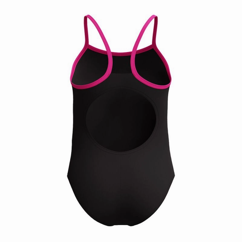 Active Comfort Travel Ready Speedo Girls Plastisol Placement Thinstrap Muscleback One Piece