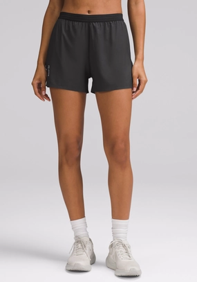 Walk Easy Split-Hem High-Rise Running Short 3"