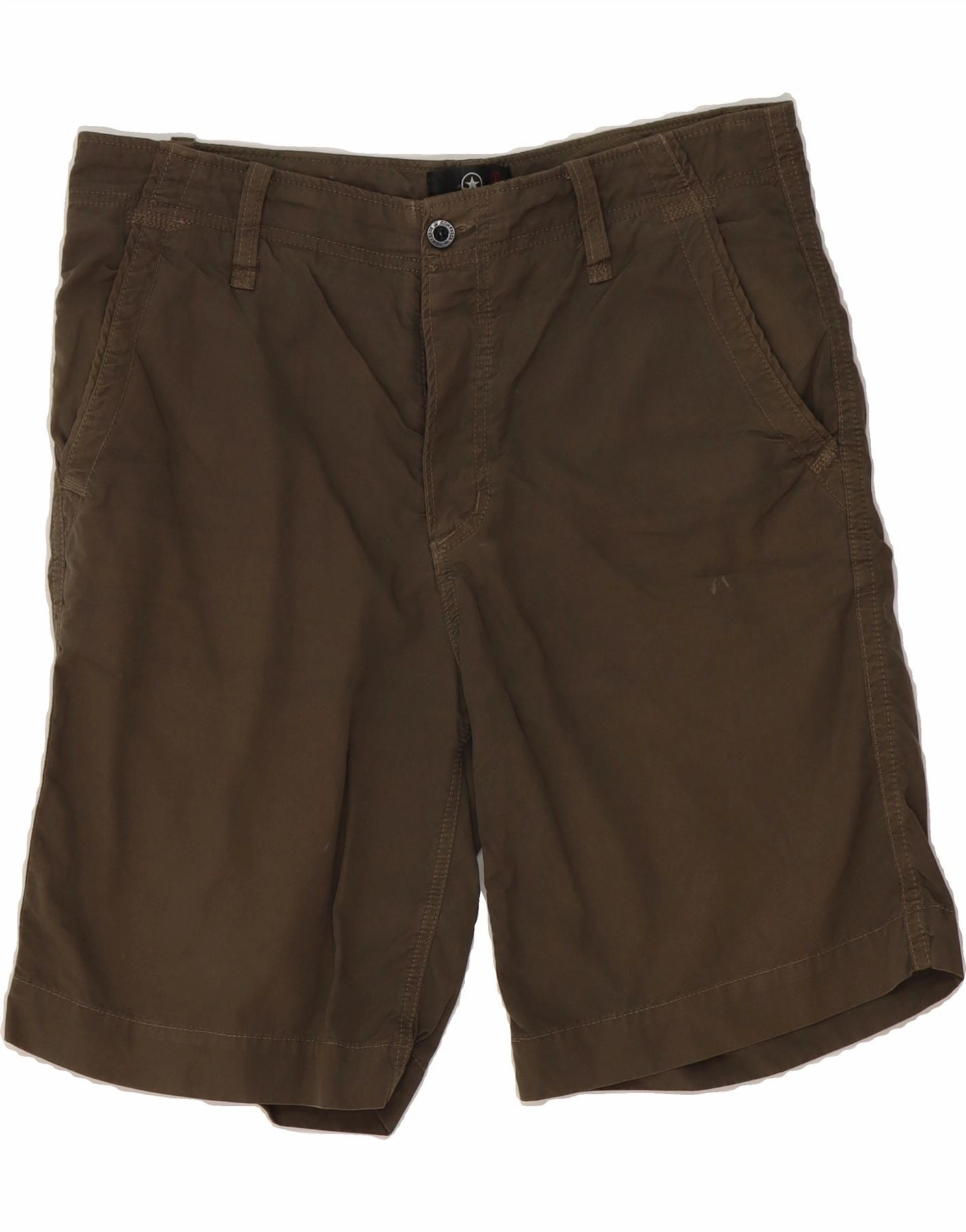 CONVERSE Mens Casual Shorts Large W34  Khaki Cotton cycling outfit