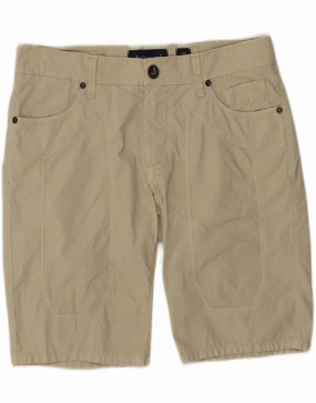 JECKERSON Mens Casual Shorts W32 Medium Beige Cotton Breezy Waist adventure apparel