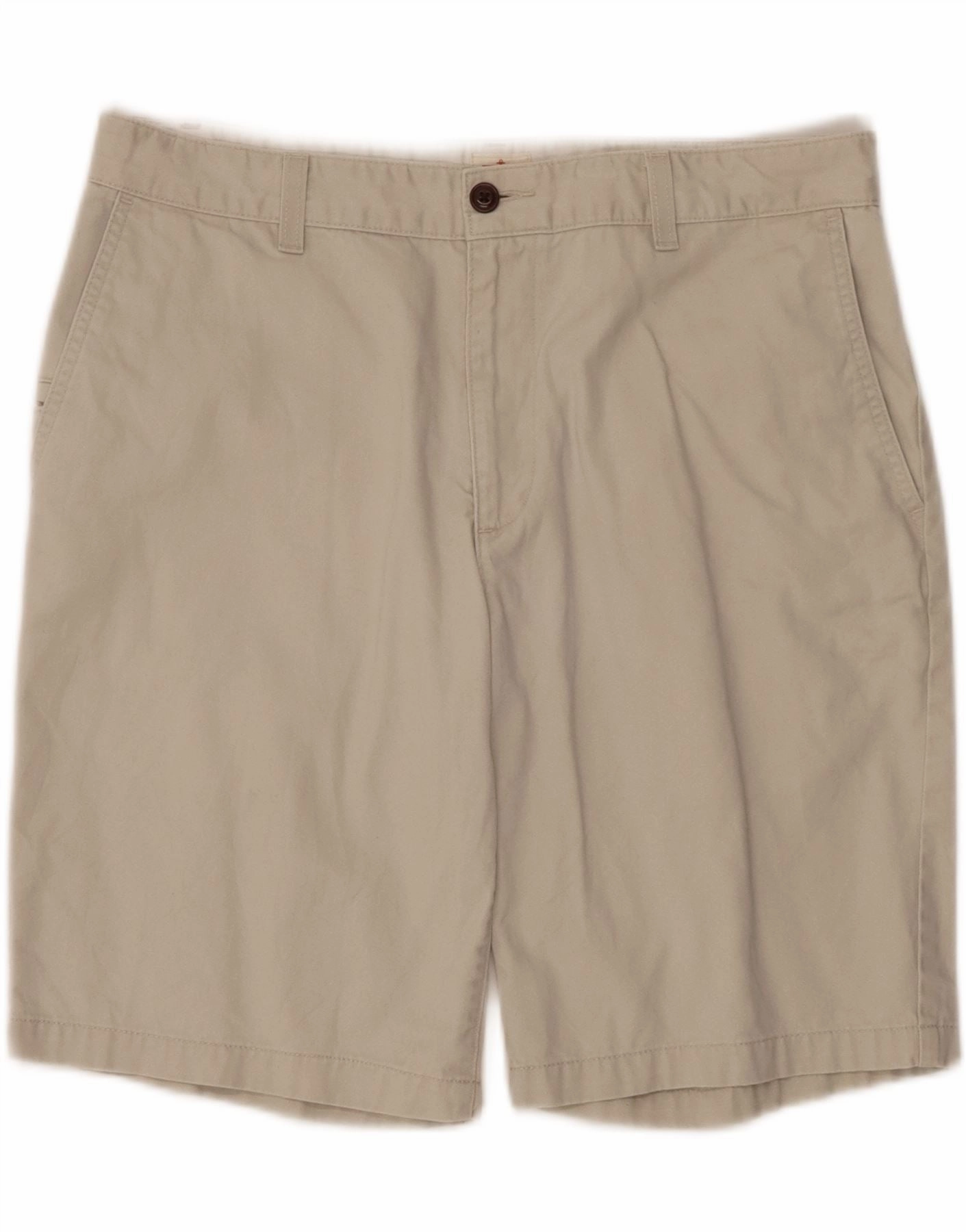 DOCKERS Mens Chino Shorts W34 Large  Beige Cotton Fit Flex regular size