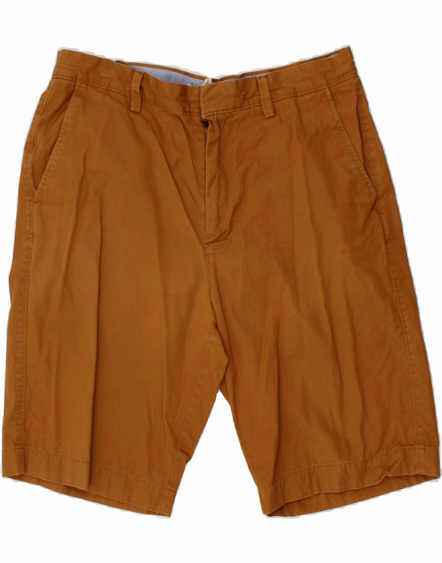 Soft Inner Lining GussetDesign J. CREW Mens Chino Shorts W34 Large  Brown Cotton