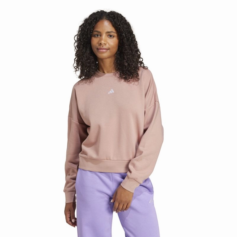 Adidas Womens Essentials Small Logo Feelcozy Sweatshirt Photography Ready