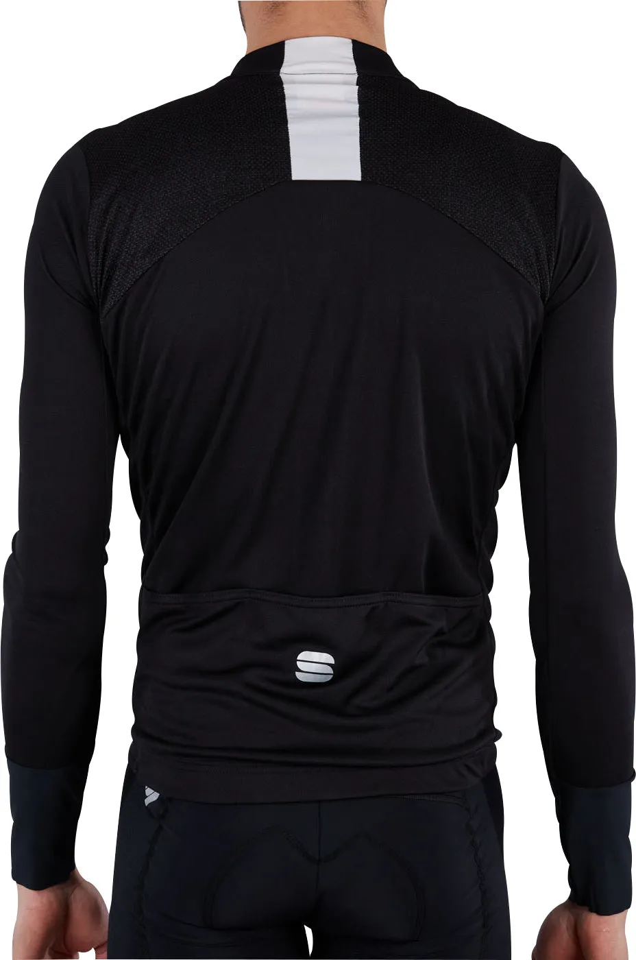 Sportful Strike Long Sleeve Mens Cycling Jersey - Black Soft and Stylish