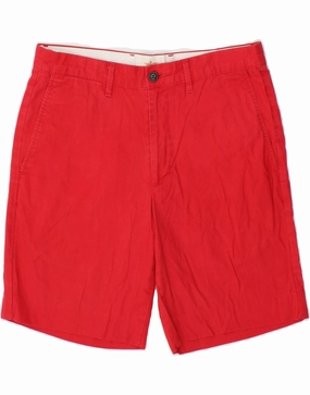 DOCKERS Mens Chino Shorts W30 Medium Red Cotton Anniversary Gift surfing attire