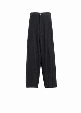 Anti Odor Treatment 7oz TWO-TONE DENIM 5POCKET WIDE PANTS