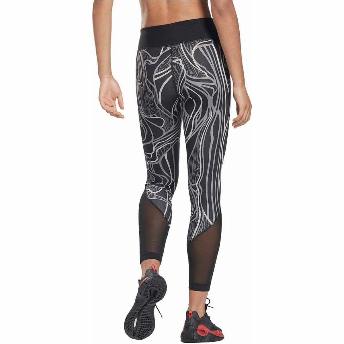 Sporty Comfort Fit Relaxed fit wear Reebok Lux Perform Mid Rise Womens Long Training Tights
