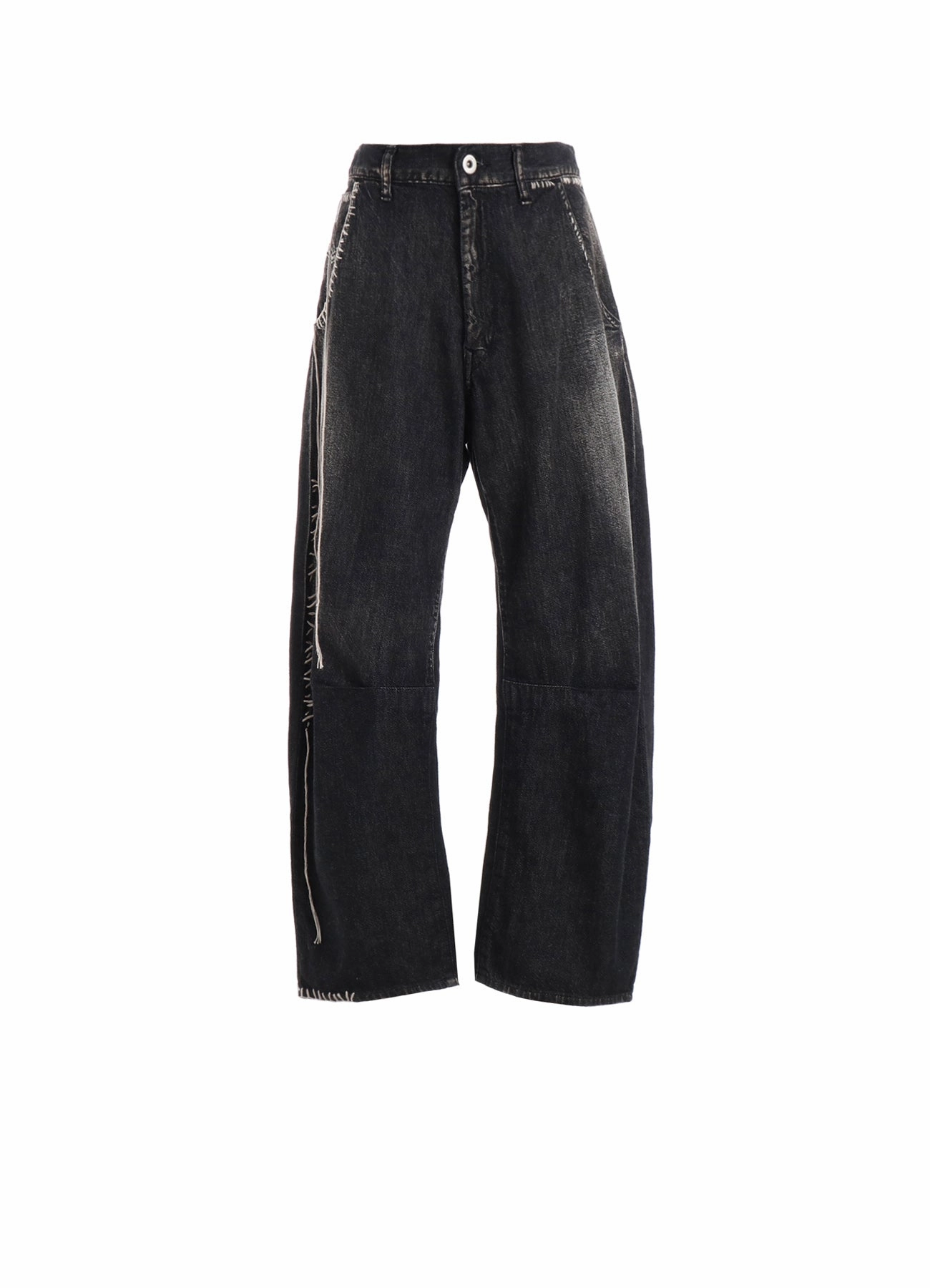 Sport Ready SPOTTED DENIM WIDE LEG GUSSET PANTS