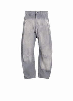 SPOTTED DENIM WIDE PANTS MoistureControlLiner ThermalInsulation