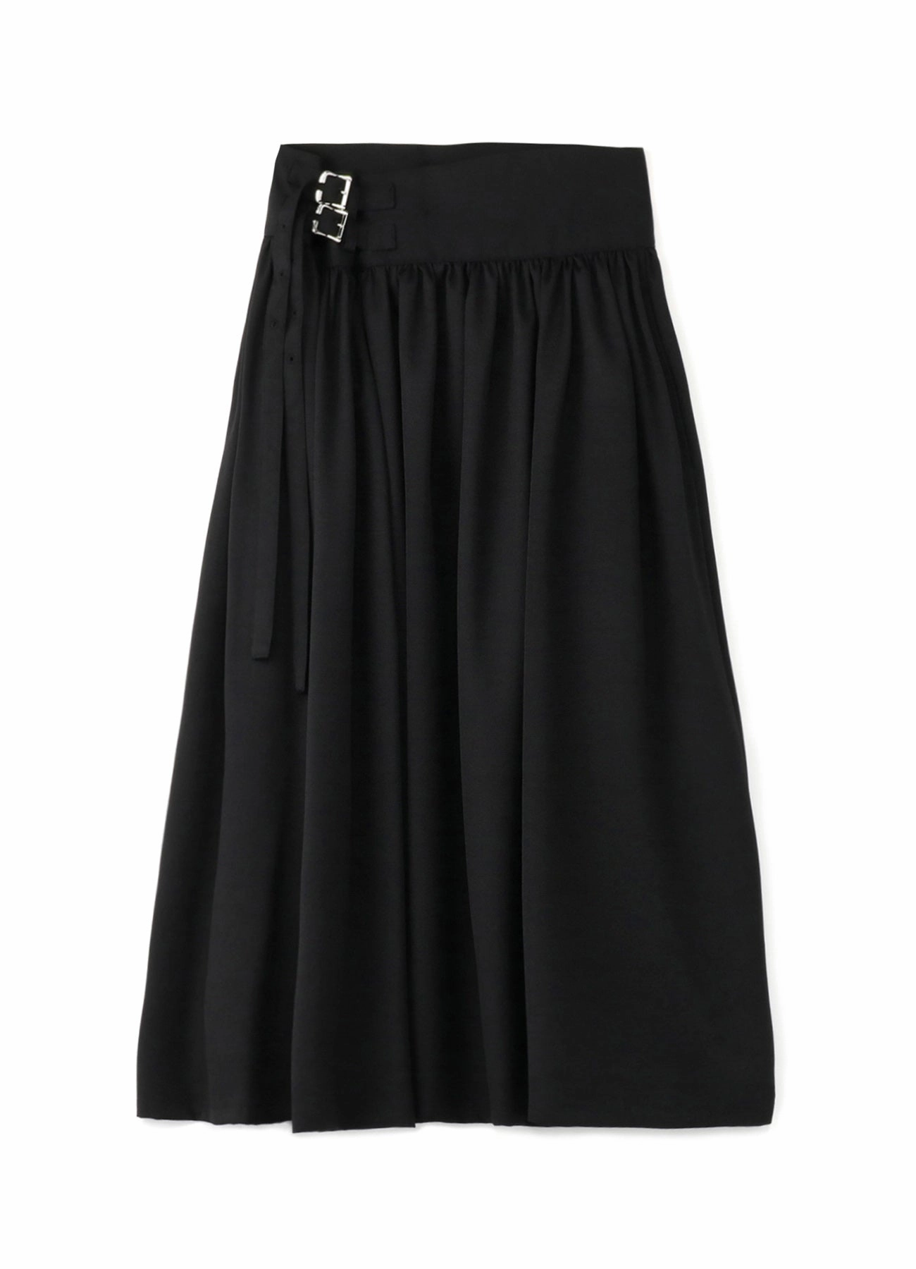 Standard W/Gabardine Long Gathered Skirt QuickReleaseBuckle wrinkle free