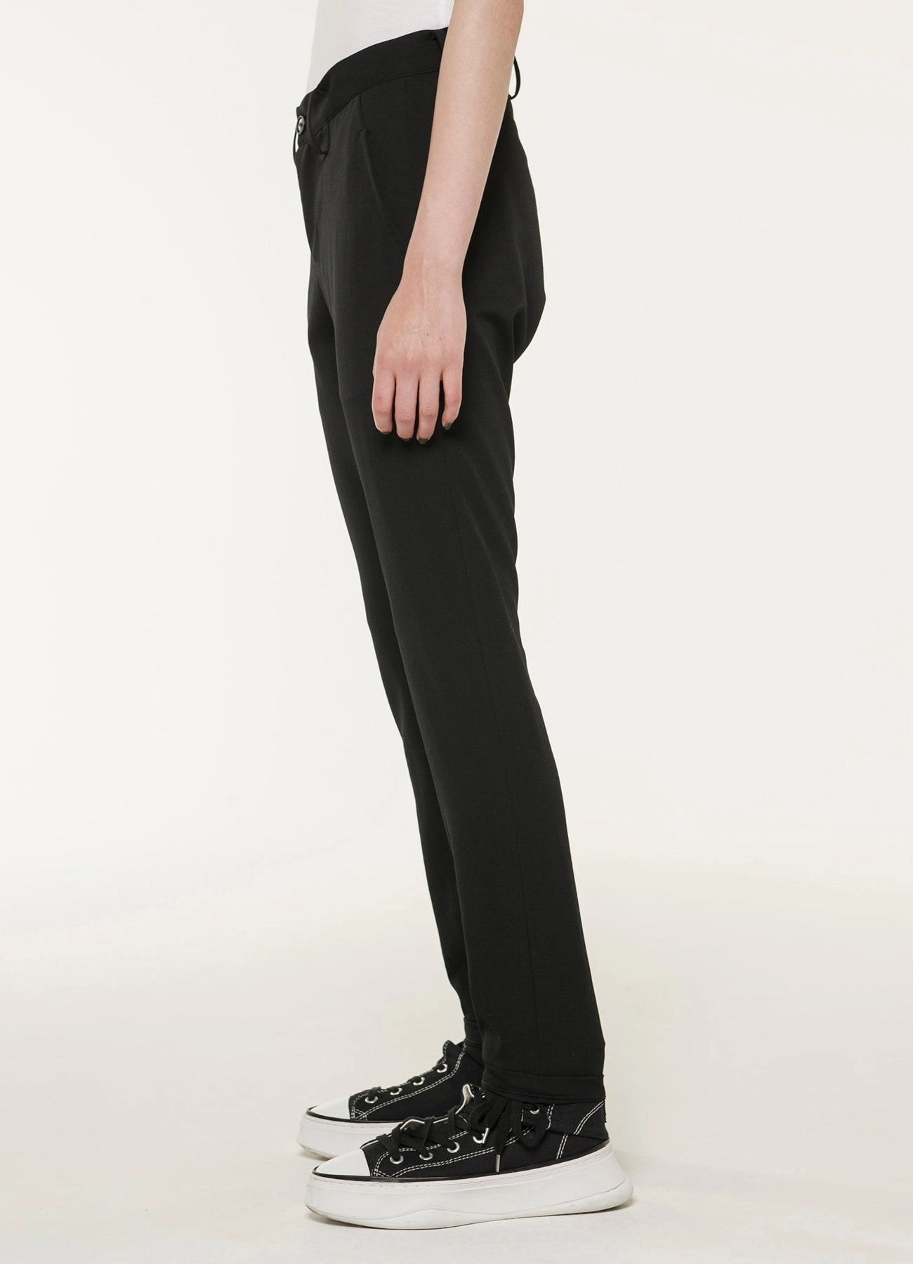 HiddenPockets Chic Comfort Standard W/Gabardine Slim Pants