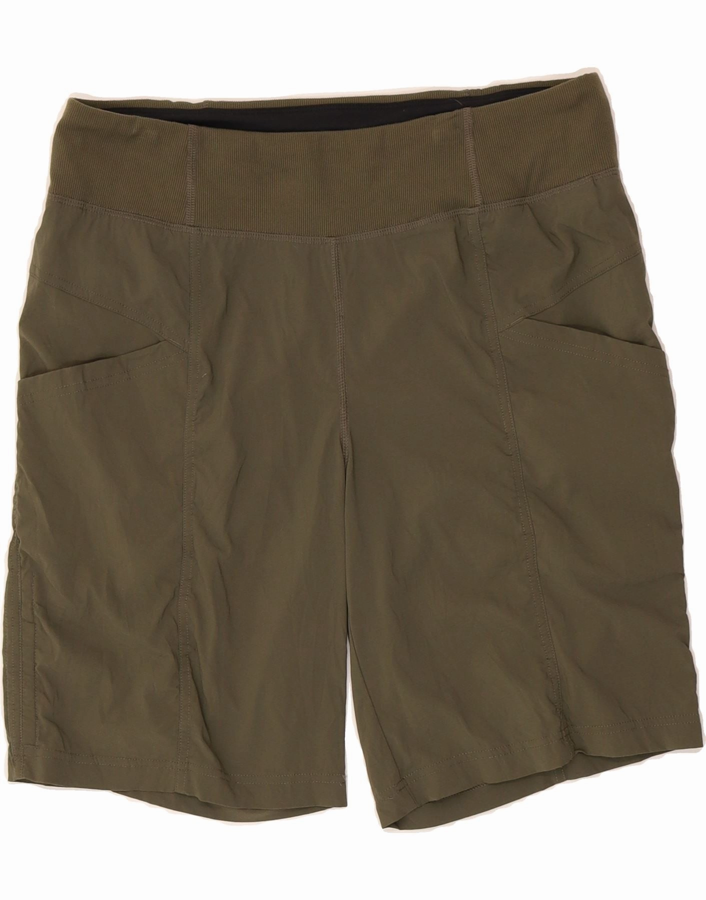 Sweat Wicking Channels PRANA Mens Shorts W34 Large  Khaki Nylon