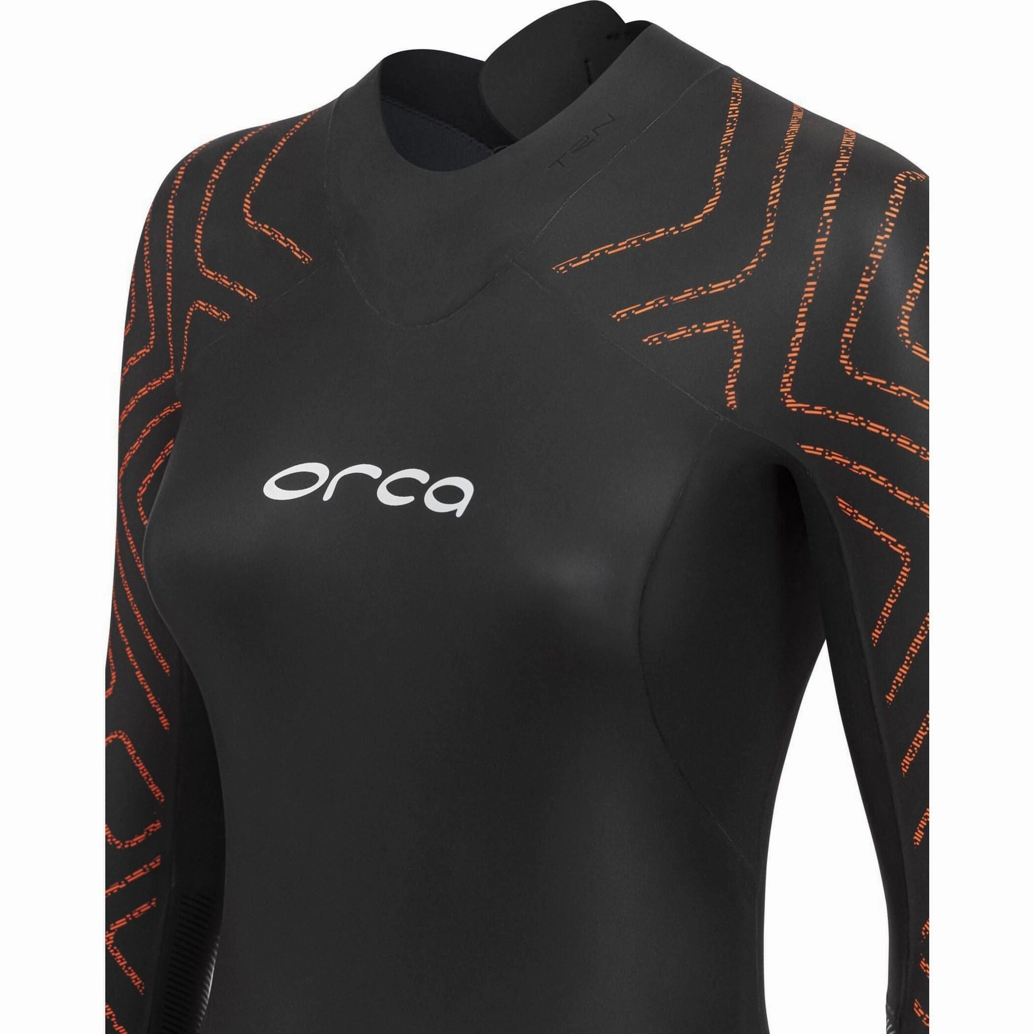 Orca Vitalis TRN Openwater Womens Wetsuit - Black HyperElastic Neoprene