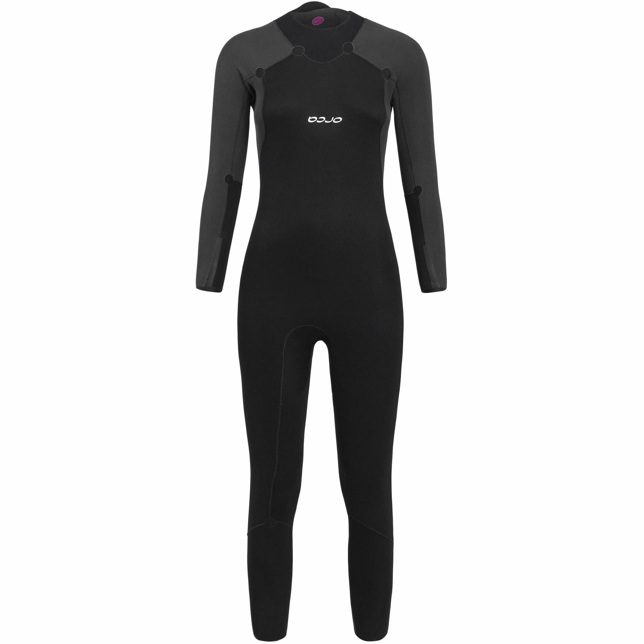 SaltwaterResistant Fabric ExtendedCuffCoverage Orca Vitalis TRN Openwater Womens Wetsuit - Black