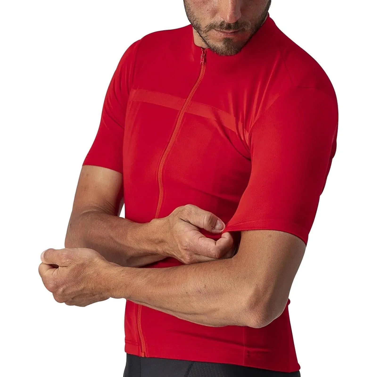 Castelli Classifica Short Sleeve Mens Cycling Jersey - Red Sustainable Beach relaxation