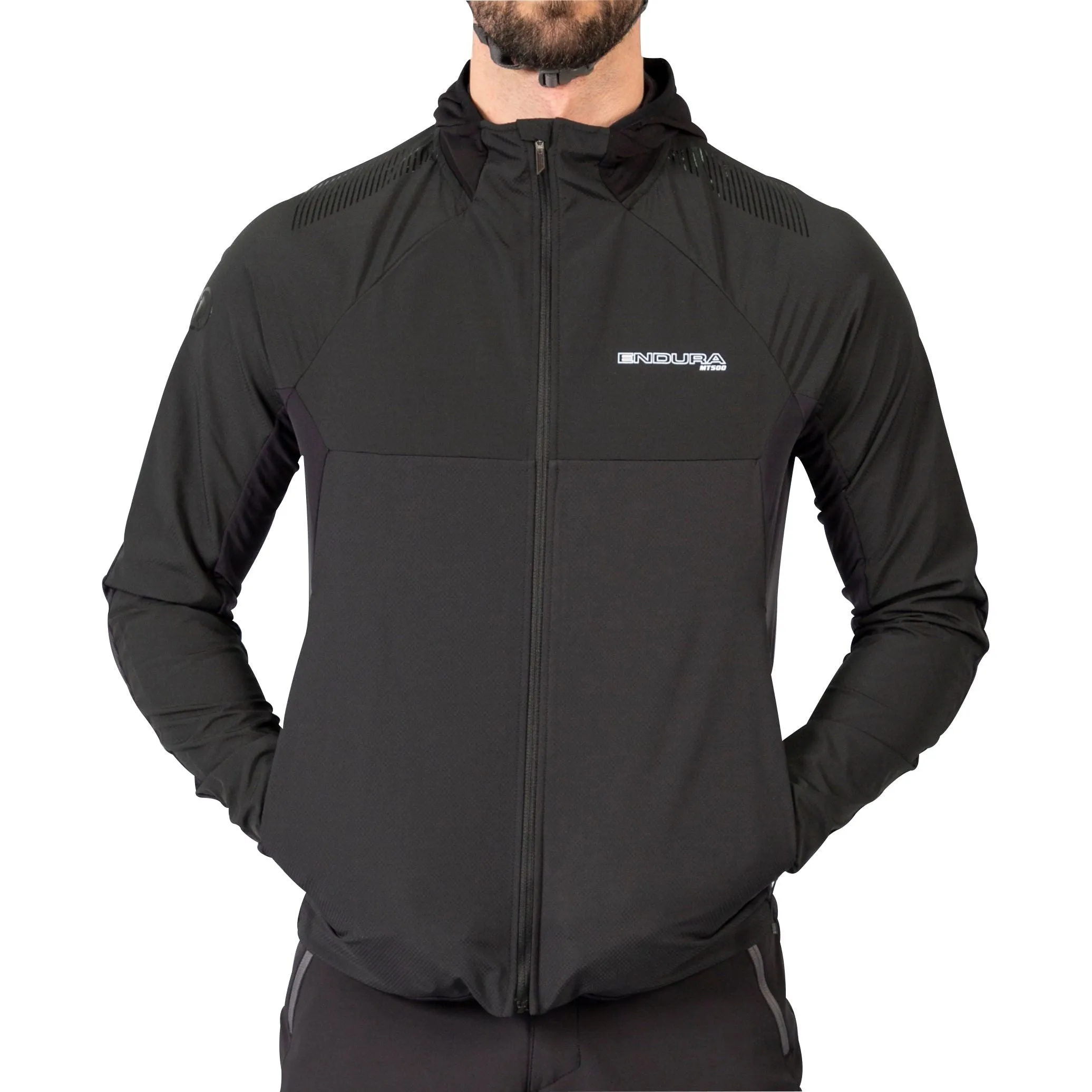 Endura MT500 Thermo II Long Sleeve Mens Cycling Jersey - Black On-the-Go Comfort Sporty Appeal