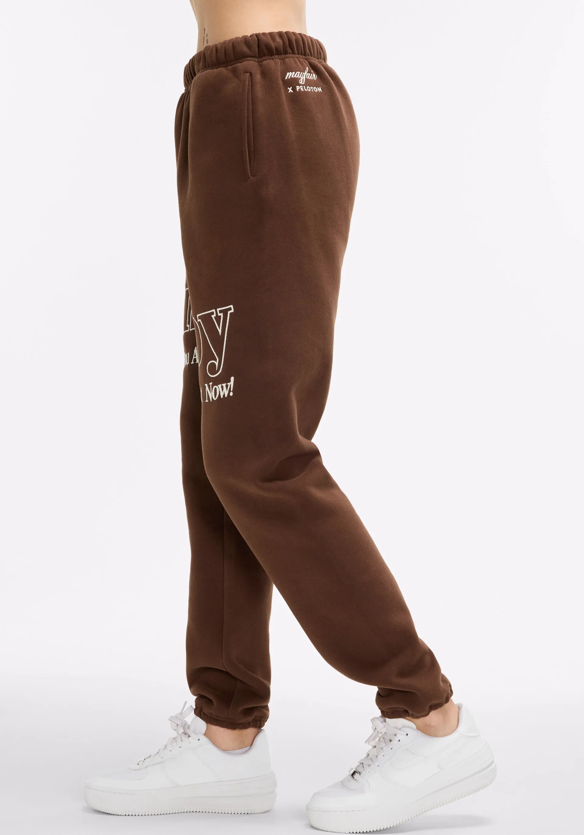 Enjoy Where You Are Sweatpants Classic Design