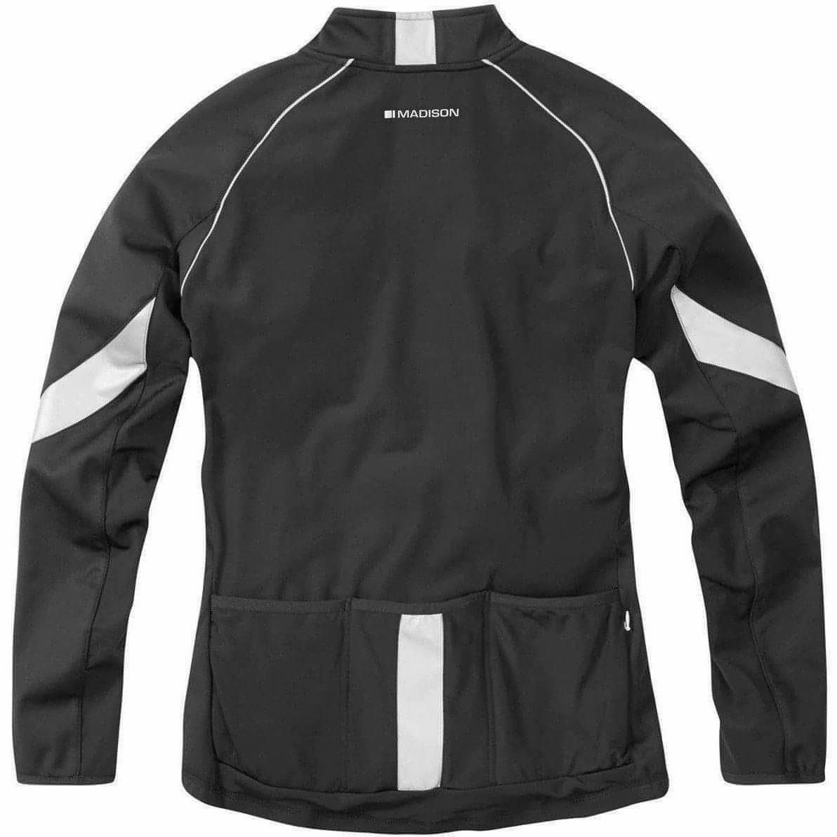 Stretchable Fabric Performance Edge Madison Sportive Softshell Womens Cycling Jacket - Black