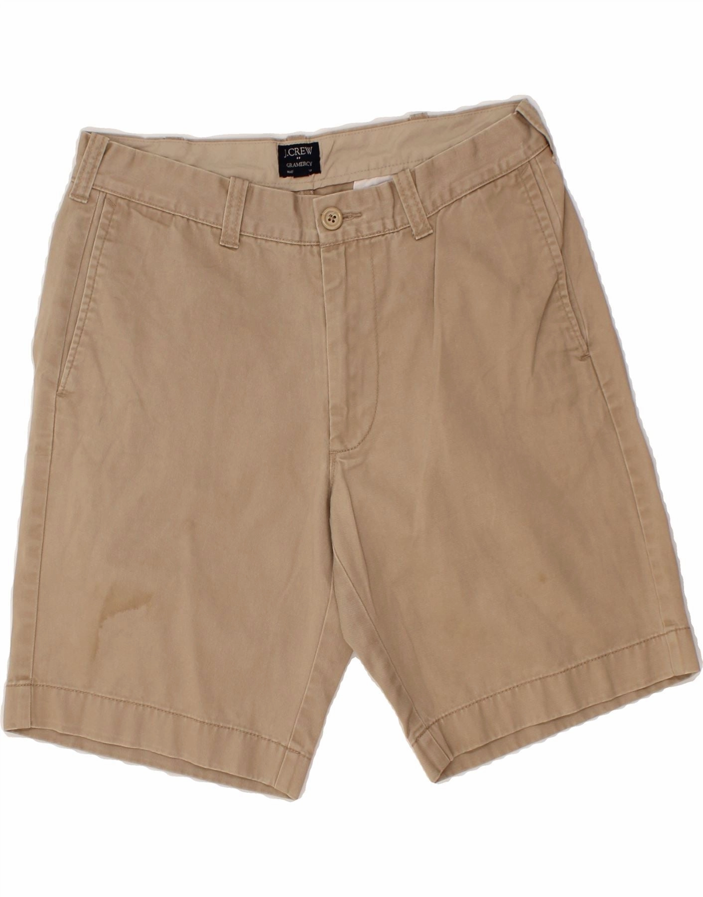 J. CREW Mens Gramercy Chino Shorts W31 Medium Beige Cotton Swimwear entertainment industry