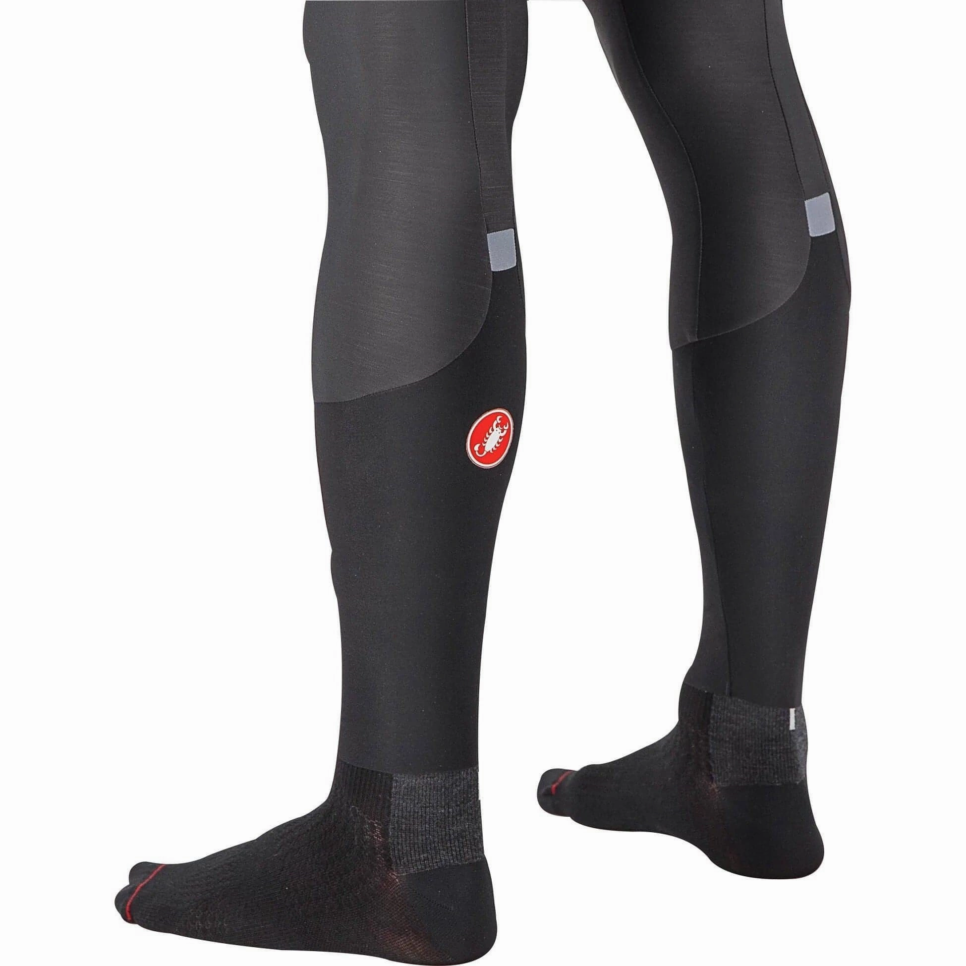 Castelli Semifreddo Mens Cycling Bib Tights - Black Running Gear Sporty Layers