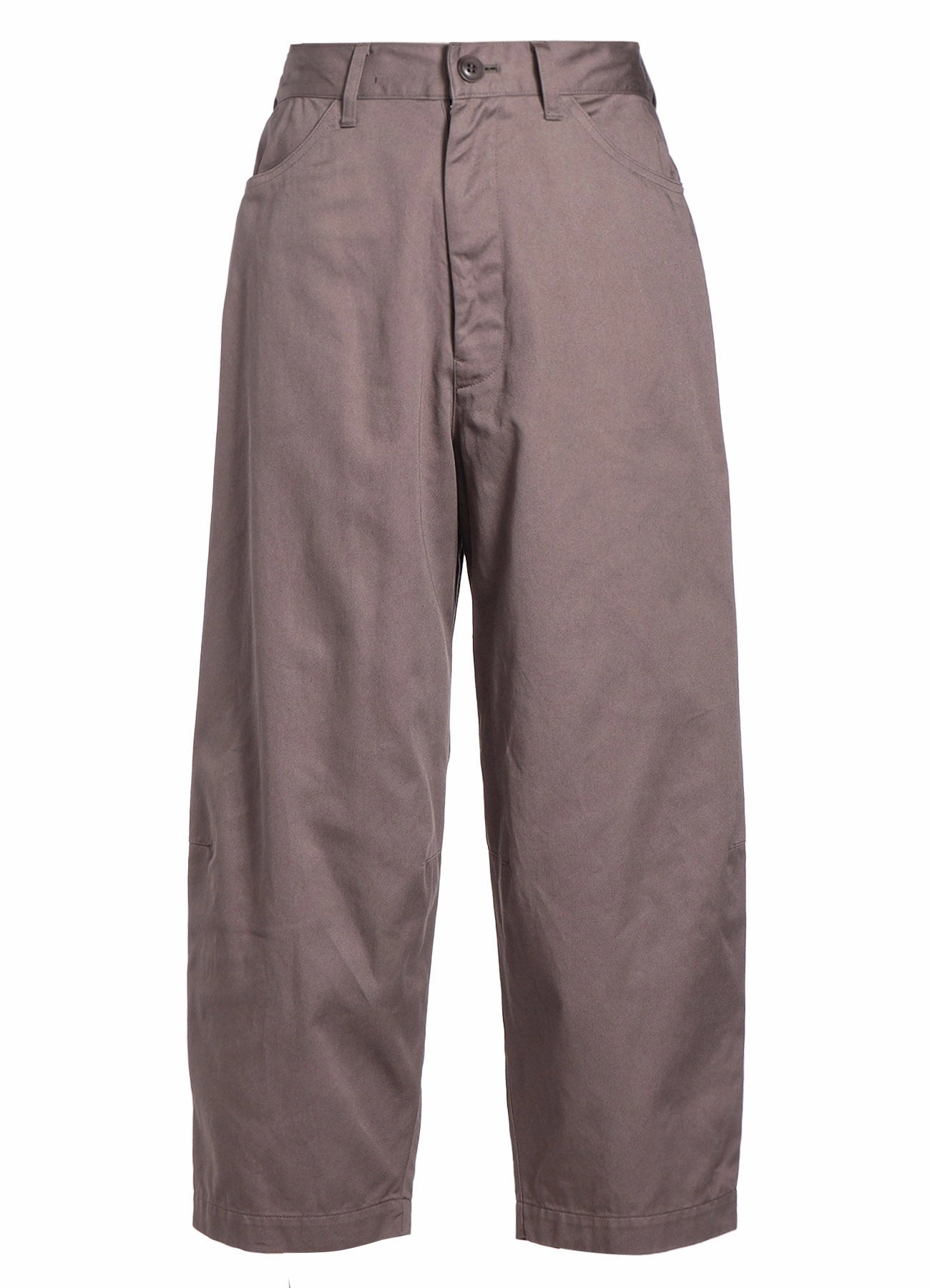 Everyday Style [Y's BORN PRODUCT] COTTON TWILL CUT LINE KNEE PANTS