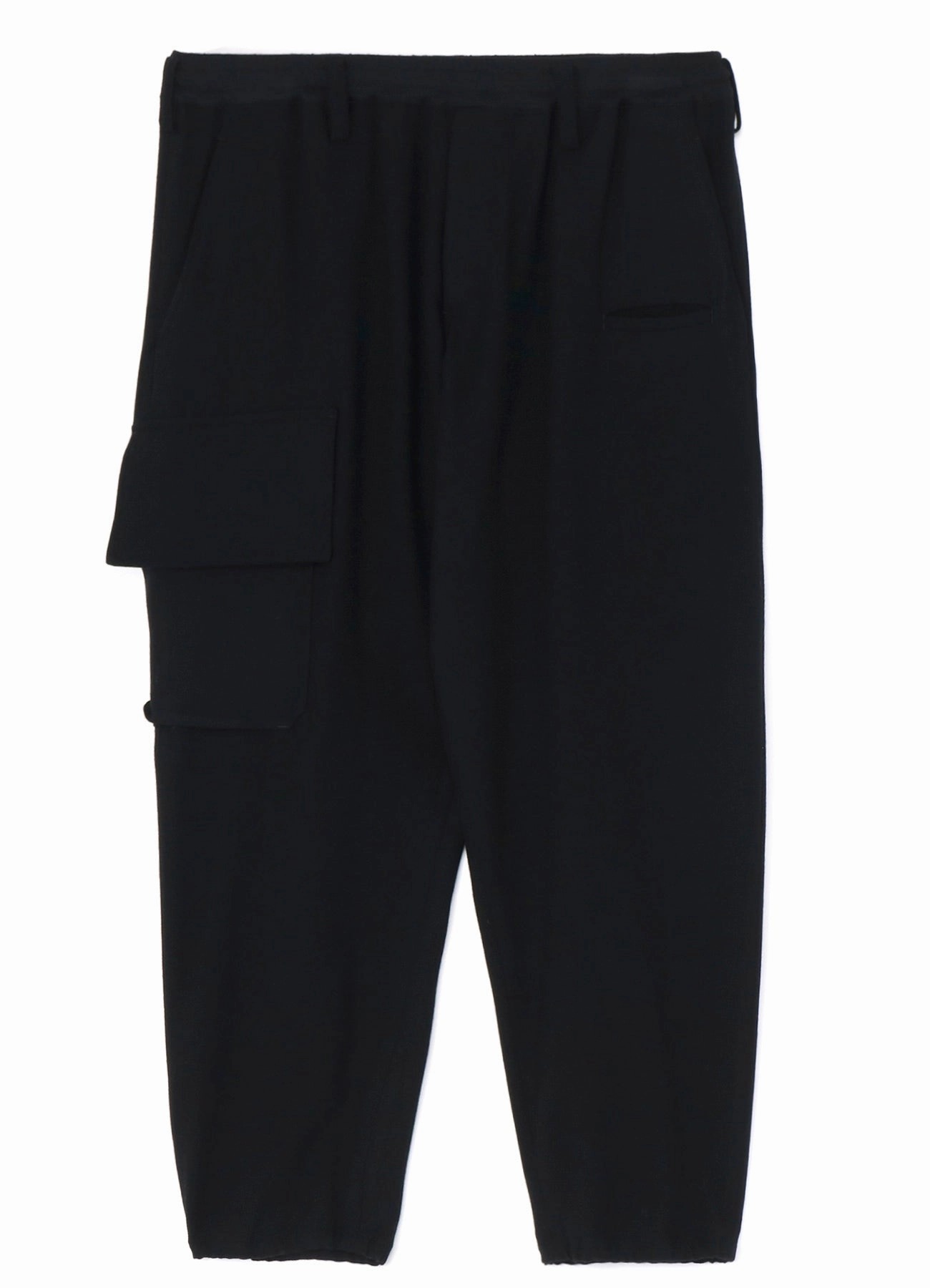 Versatile staple SOFT FLANNEL RIB FLAP POCKET PANTS