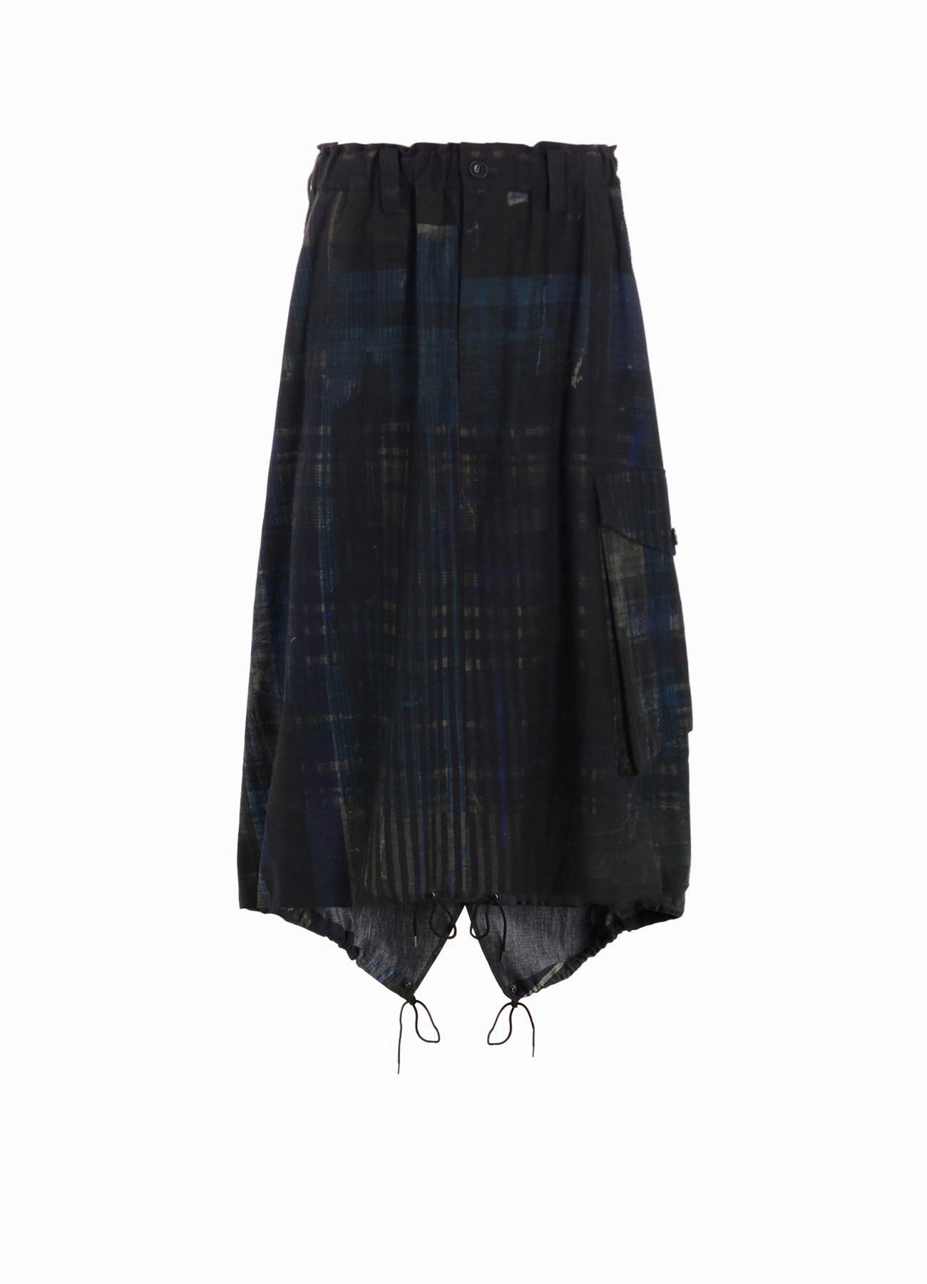 FADED PLAID 6OZ DENIM FISH TAIL SKIRT All Day Fit