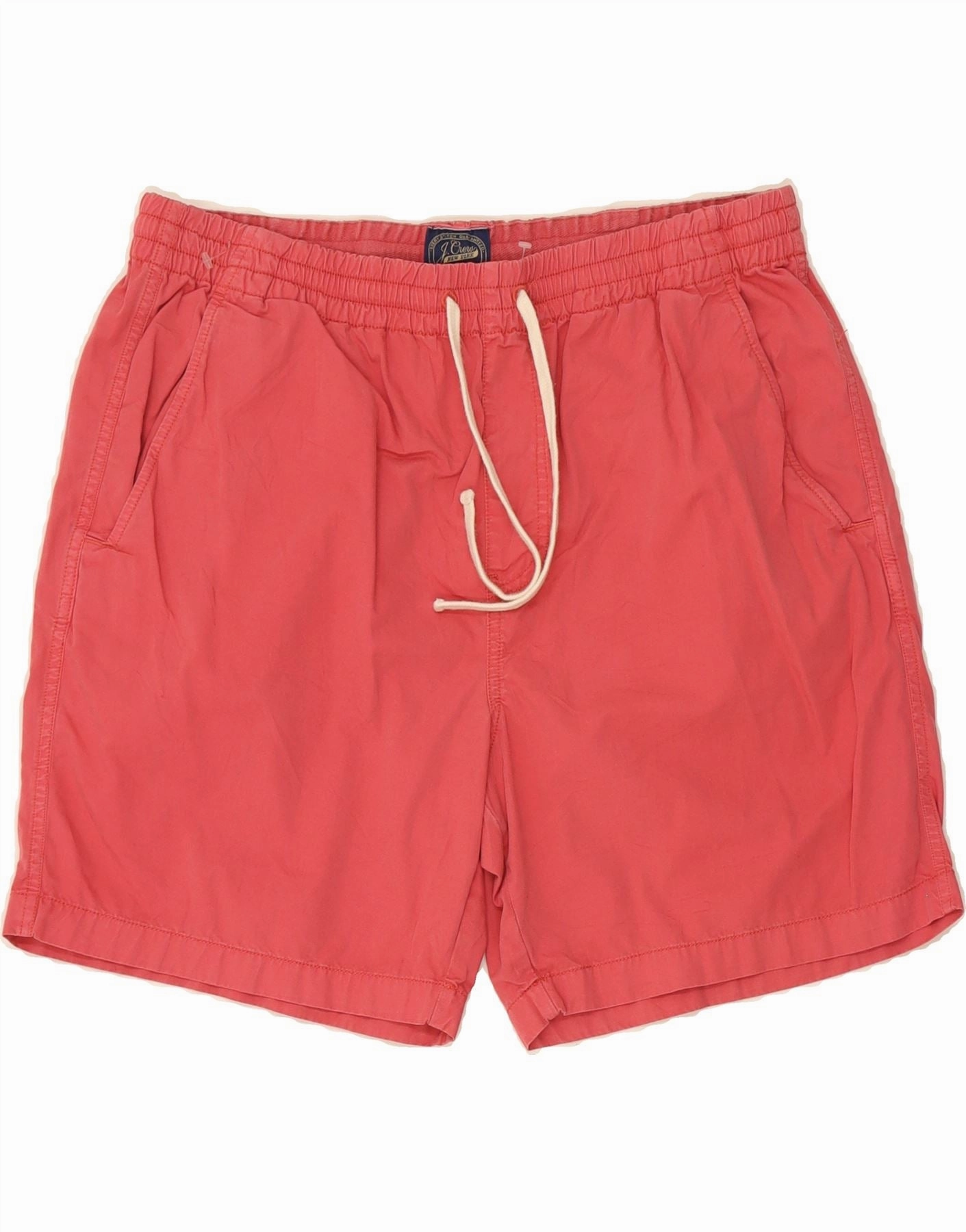 Beachwear Stretch Support J. CREW Mens Casual Shorts Large W36  Red Cotton