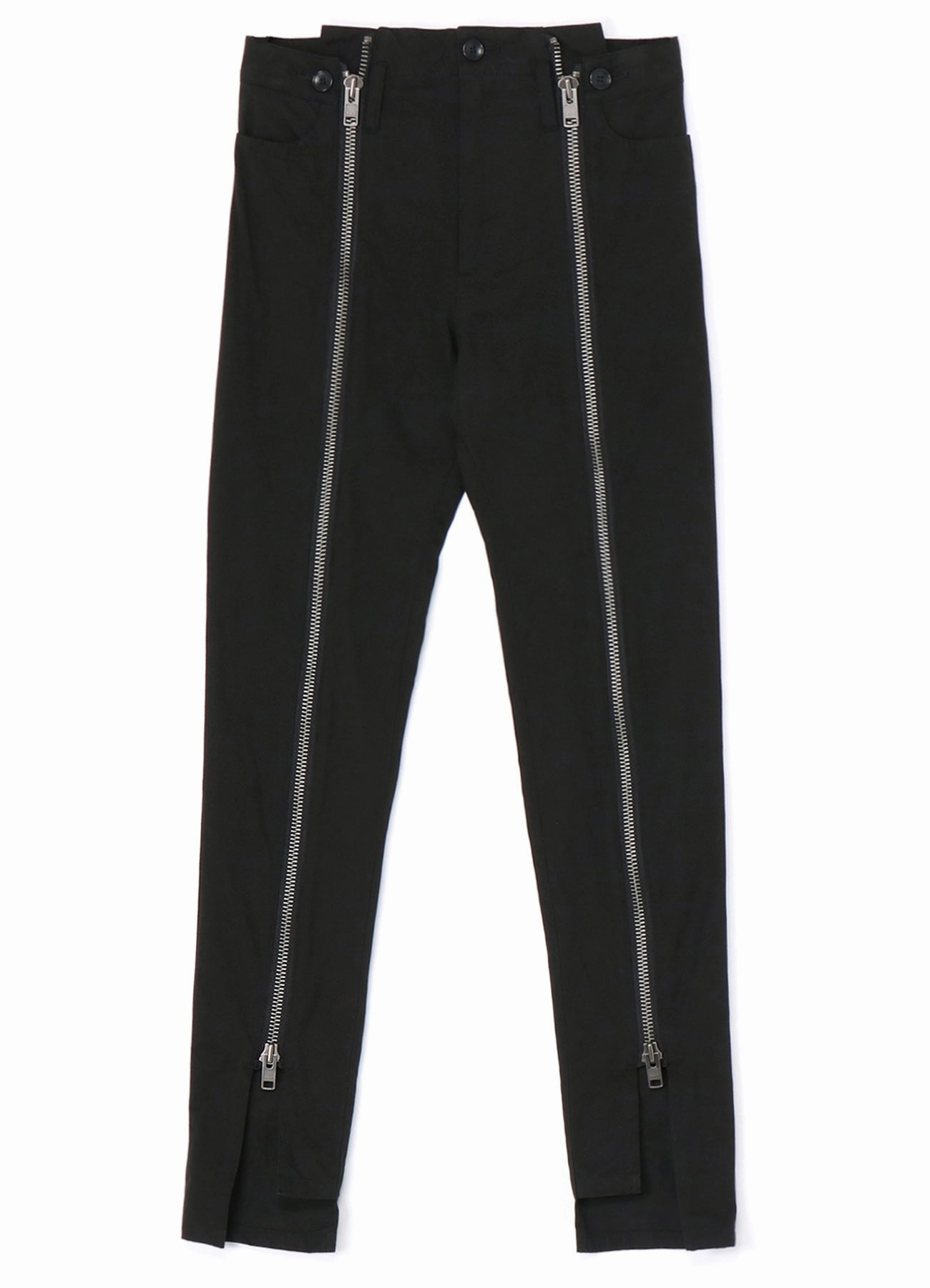 Soft Fabric Tear Resistant Fabric SLIM FIT PANTS WITH LEG ZIPPERS