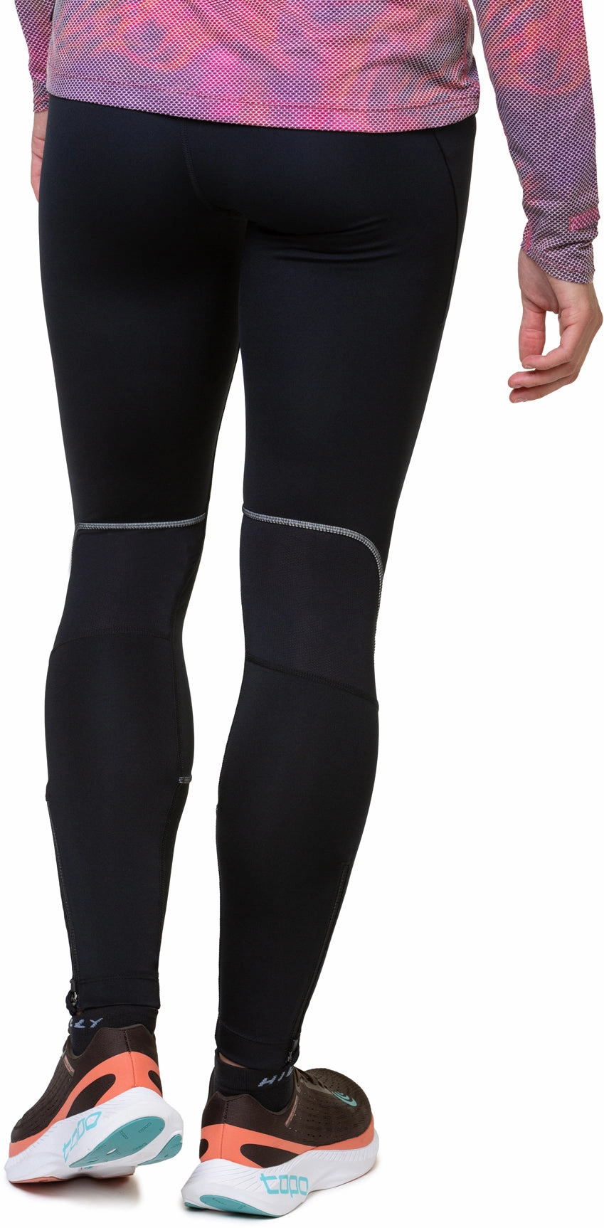 Matte Finish Ultimate Wear Ronhill Tech Paragon Womens Long Running Tights - Black