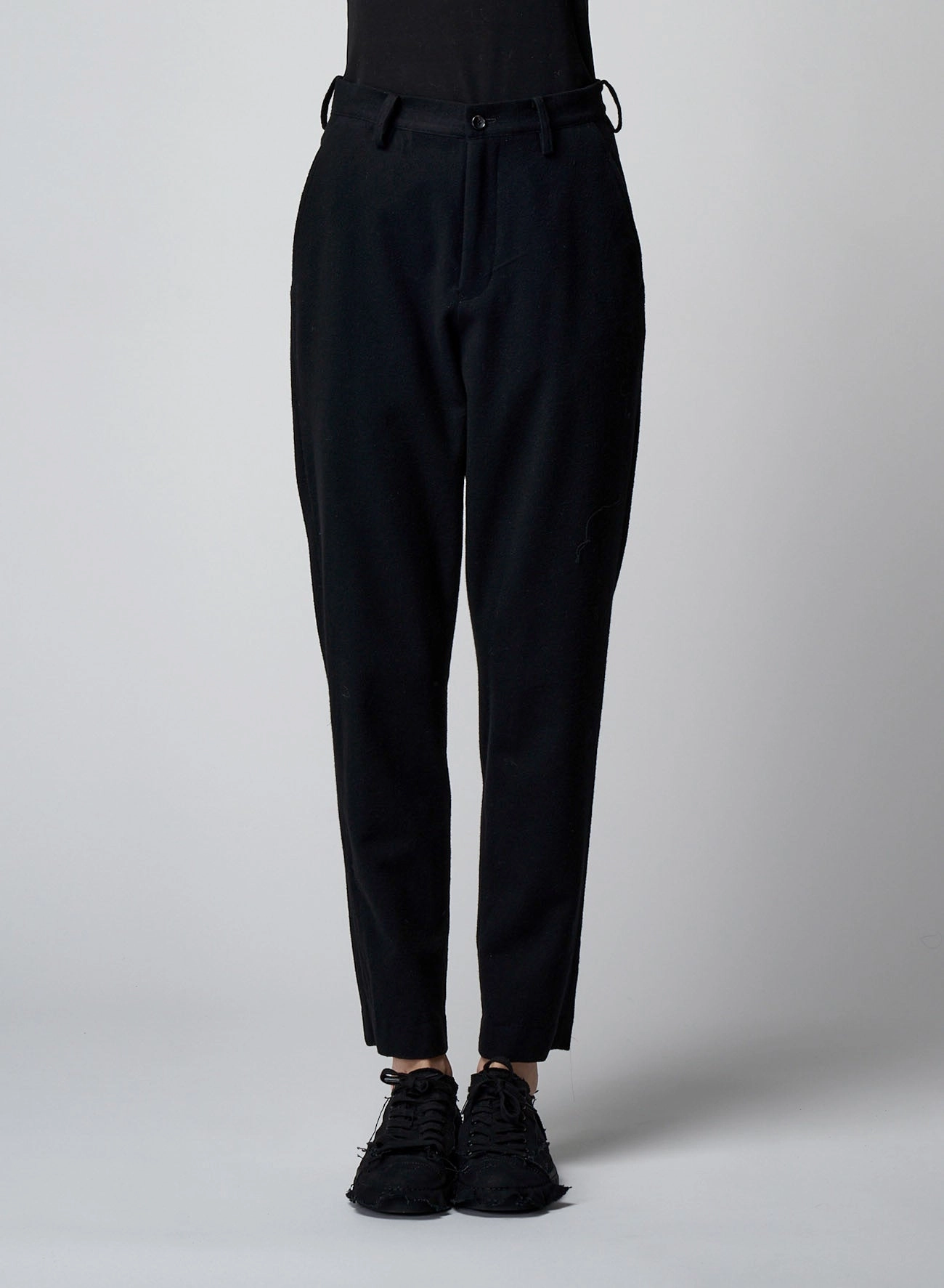 1/24 FLANNEL NORMAL LEGGINGS SLIM PANTS Smooth zipper closure