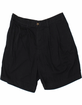 Tear Resistant Panels Sporty Stretch Fit DOCKERS Mens Chino Shorts W32 Medium Black Cotton
