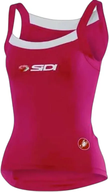 well - crafted Castelli Sidi Katia Womens Cycling Vest Tank Top - Pink
