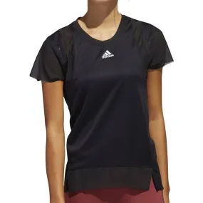 discount offer adidas HEAT.RDY Short Sleeve Womens Training Top - Black