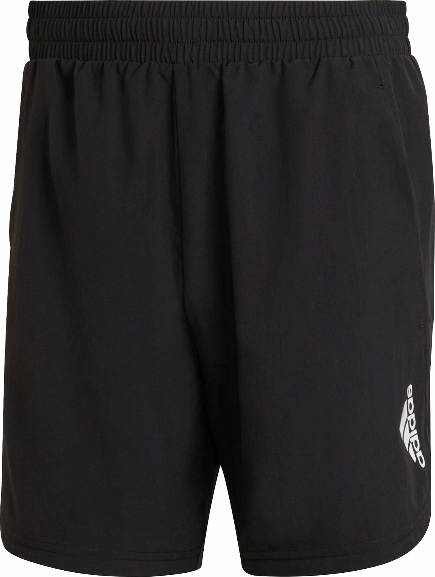 Static Resistant Fibers Perfect Fit adidas AeroReady 9 Inch Designed For Movement Mens Training Shorts - Black