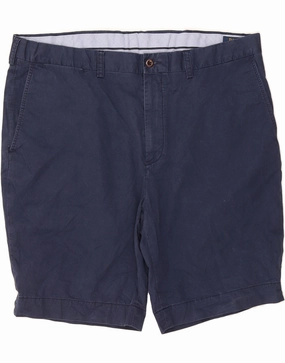 Quick Action POLO RALPH LAUREN Mens Classic Fit Chino Shorts W42 2XL Navy Blue Cotton