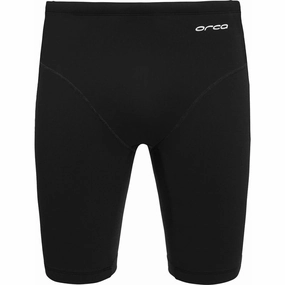 Orca Core Mens Swim Jammer Shorts - Black Multi Panel Construction