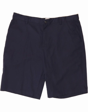 Easy Fit Design Anti Slip Waistband ADIDAS Mens Climalite Chino Shorts W40 XL Navy Blue Polyester