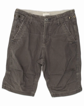 ENERGIE Mens Chino Shorts W29 SMALL Grey Cotton Breathable Cut
