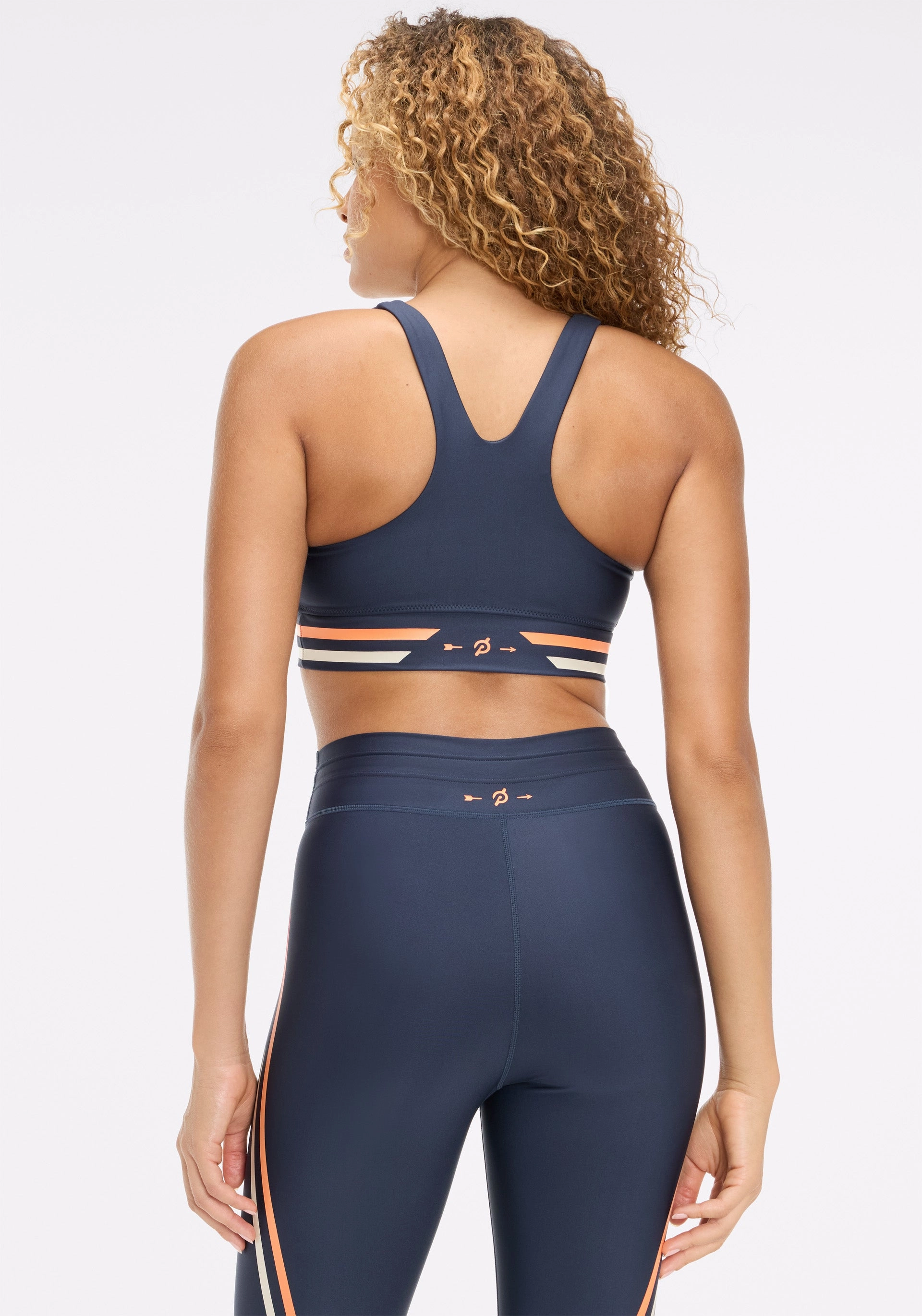 Soft Elastic Band Pastel workout wear Jade Racerback Bra