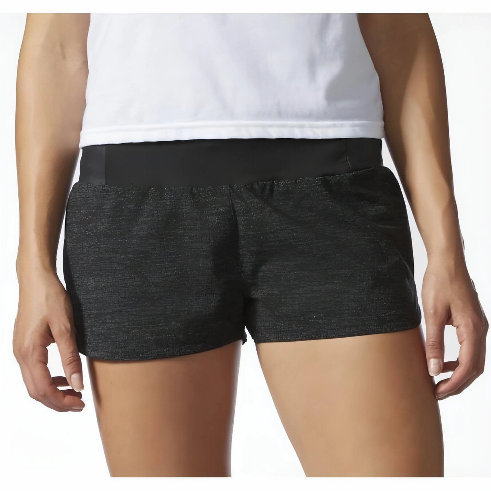 adidas Supernova Glide Womens Running Shorts - Black Cool Look