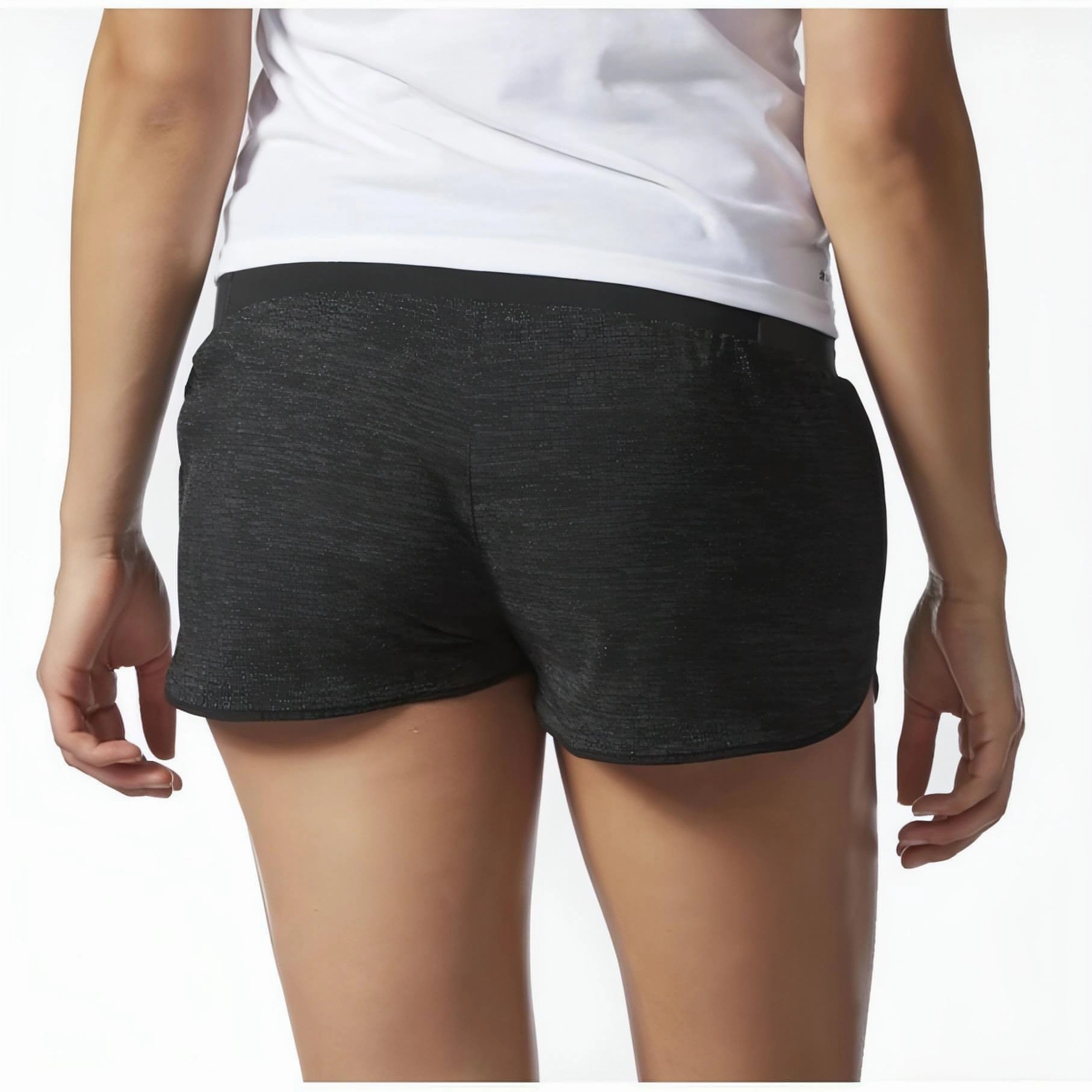 adidas Supernova Glide Womens Running Shorts - Black Hot Day