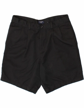 Underwear DOCKERS Mens Pegged Chino Shorts W36 Large Black