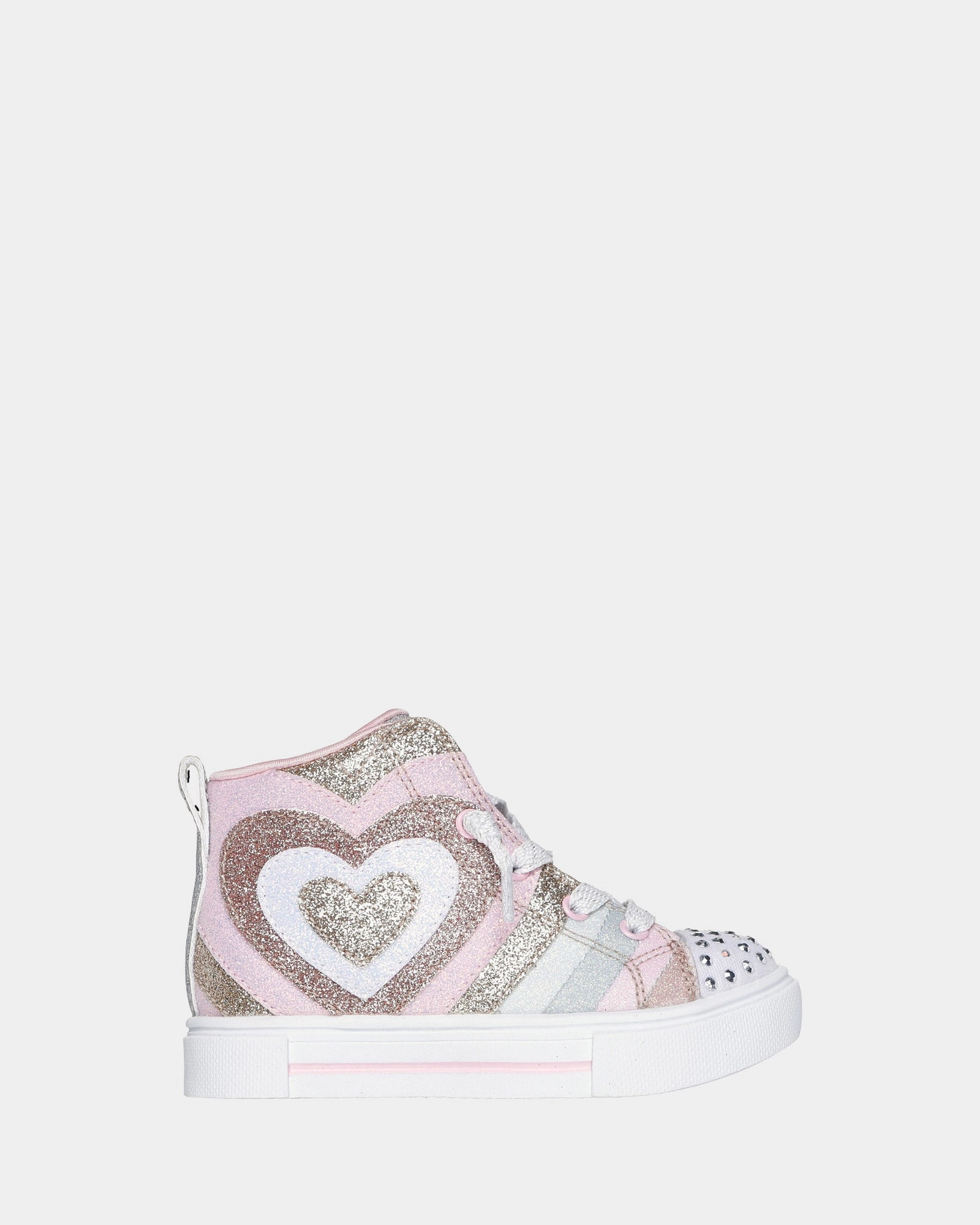Twinkle Sparks-Heart Pop Inf Rose/Gold Total Fit Thickened Midsole